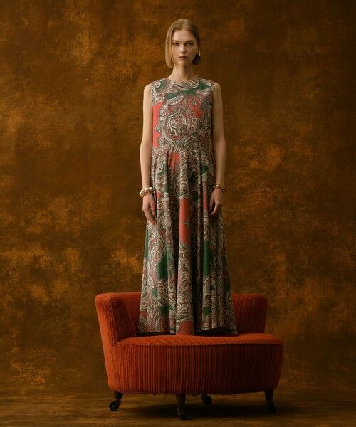 allureville / アルアバイル ロング・マキシ丈ワンピース | 【LOULOU WILLOUGHBY】RATTIペイズリーフレアワンピース | 詳細2