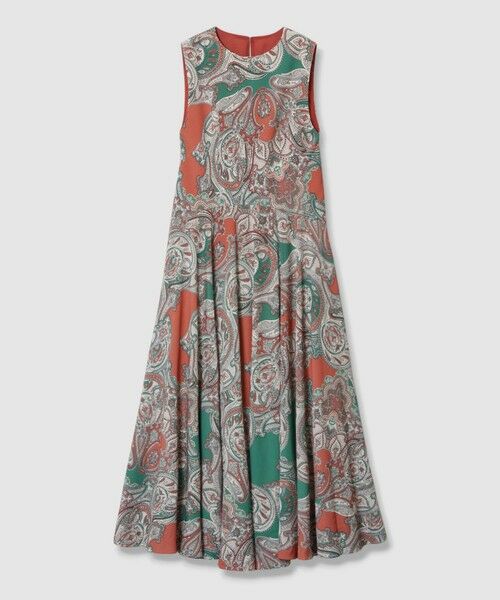 allureville / アルアバイル ロング・マキシ丈ワンピース | 【LOULOU WILLOUGHBY】RATTIペイズリーフレアワンピース | 詳細9