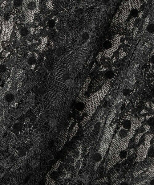 allureville / アルアバイル ロング・マキシ丈ワンピース | 【LOULOU WILLOUGHBY】フロッキードットレースワンピース | 詳細27