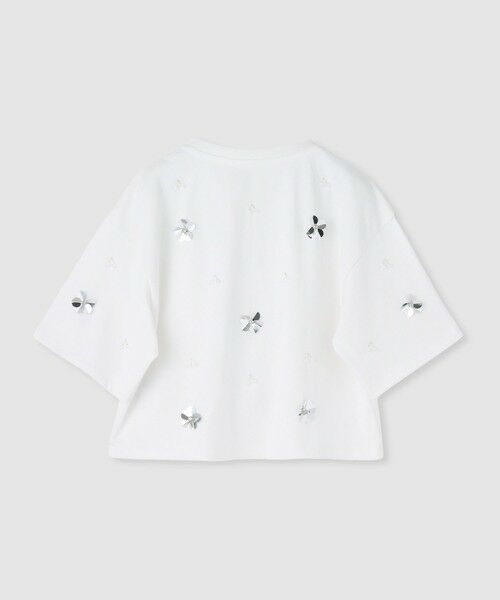 allureville / アルアバイル Tシャツ | 【LOULOU WILLOUGHBY】スパンコールＴシャツ | 詳細6