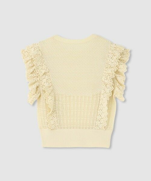 allureville / アルアバイル ニット・セーター | 【LOULOU WILLOUGHBY】レースフリルニットプルオーバー | 詳細7