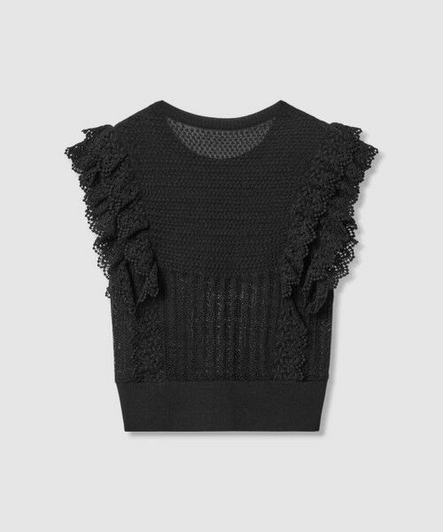 allureville / アルアバイル ニット・セーター | 【LOULOU WILLOUGHBY】レースフリルニットプルオーバー | 詳細21