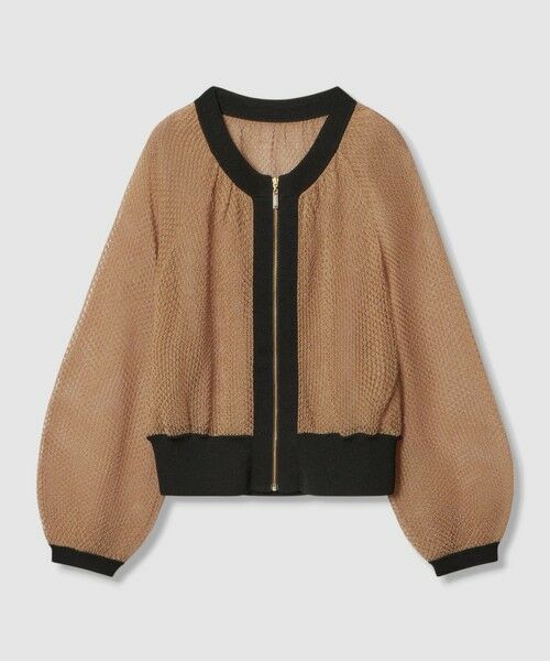 allureville / アルアバイル カーディガン・ボレロ | 【LOULOU WILLOUGHBY】柄編みニットブルゾン | 詳細11
