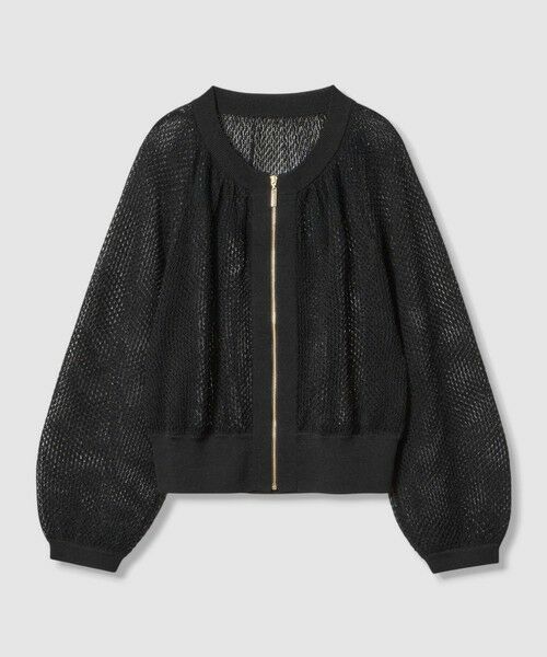 allureville / アルアバイル カーディガン・ボレロ | 【LOULOU WILLOUGHBY】柄編みニットブルゾン | 詳細16