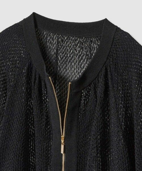 allureville / アルアバイル カーディガン・ボレロ | 【LOULOU WILLOUGHBY】柄編みニットブルゾン | 詳細19