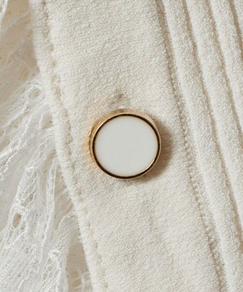 allureville / アルアバイル ニット・セーター | 【LOULOU WILLOUGHBY】スリーブヘムレースプルオーバー | 詳細9