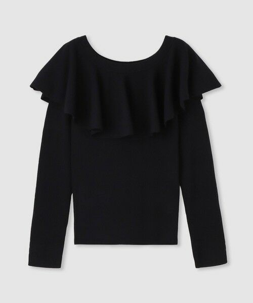 allureville / アルアバイル ニット・セーター | 【LOULOU WILLOUGHBY】ラッフルオフショルプルオーバー | 詳細26