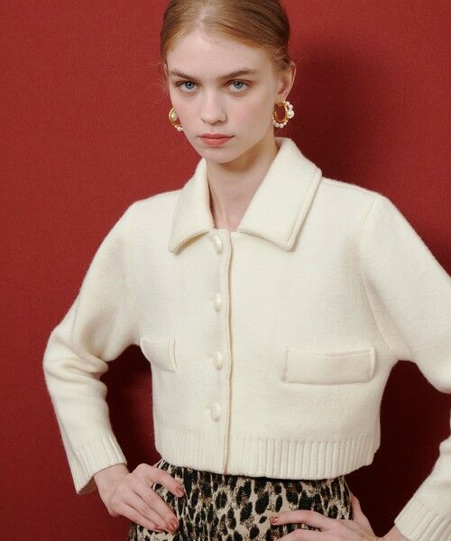 allureville / アルアバイル ニット・セーター | 【LOULOU WILLOUGHBY】デュアルレイヤード | 詳細1