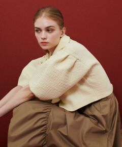 allureville / アルアバイル ニット・セーター | 【LOULOU WILLOUGHBY】ダブルジャガードパフニットジャケット