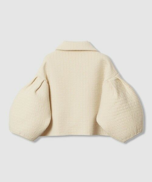 allureville / アルアバイル ニット・セーター | 【LOULOU WILLOUGHBY】ダブルジャガードパフニットジャケット | 詳細5