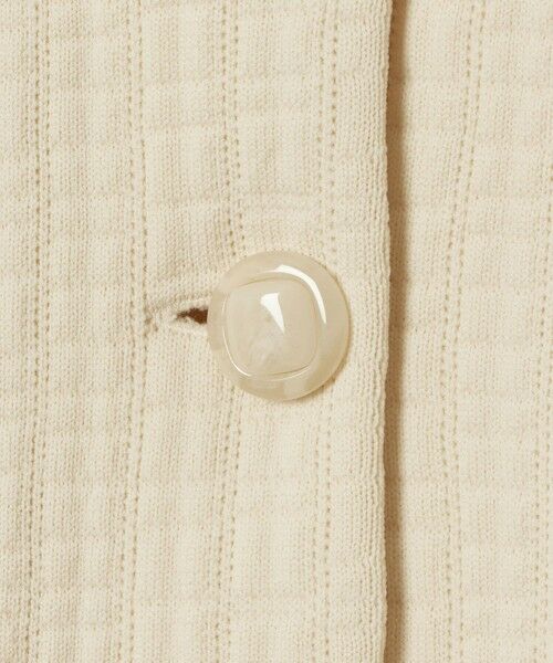 allureville / アルアバイル ニット・セーター | 【LOULOU WILLOUGHBY】ダブルジャガードパフニットジャケット | 詳細6