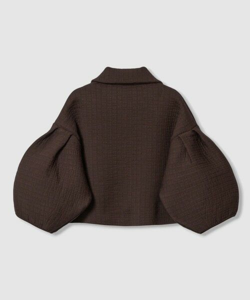 allureville / アルアバイル ニット・セーター | 【LOULOU WILLOUGHBY】ダブルジャガードパフニットジャケット | 詳細13