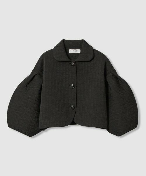 allureville / アルアバイル ニット・セーター | 【LOULOU WILLOUGHBY】ダブルジャガードパフニットジャケット | 詳細19