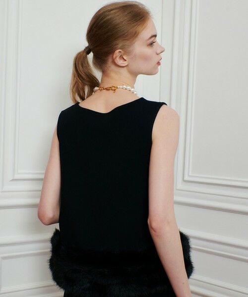 allureville / アルアバイル ニット・セーター | 【LOULOU WILLOUGHBY】ヘムファープルオーバー | 詳細10