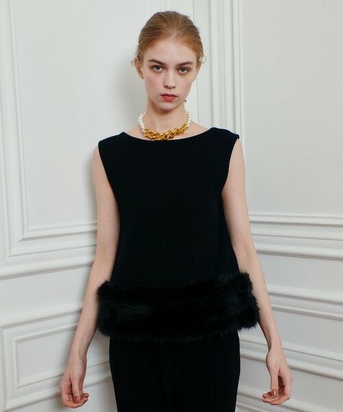 allureville / アルアバイル ニット・セーター | 【LOULOU WILLOUGHBY】ヘムファープルオーバー | 詳細8