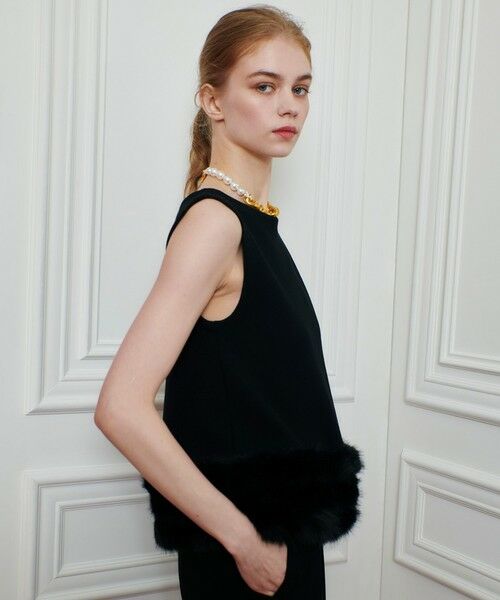 allureville / アルアバイル ニット・セーター | 【LOULOU WILLOUGHBY】ヘムファープルオーバー | 詳細9