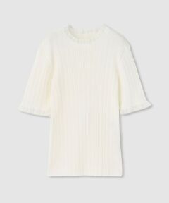 allureville / アルアバイル ニット・セーター | 【LOULOU WILLOUGHBY】ハーフチューブラーリブニット