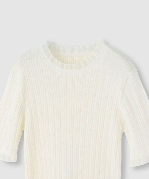 allureville / アルアバイル ニット・セーター | 【LOULOU WILLOUGHBY】ハーフチューブラーリブニット | 詳細2