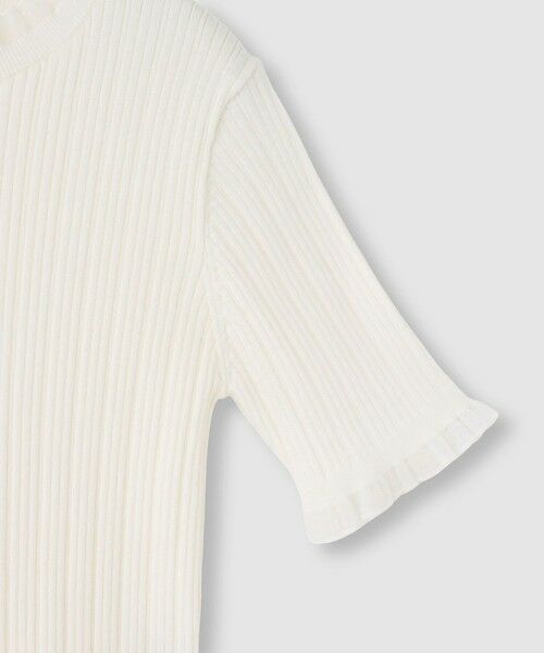 allureville / アルアバイル ニット・セーター | 【LOULOU WILLOUGHBY】ハーフチューブラーリブニット | 詳細3