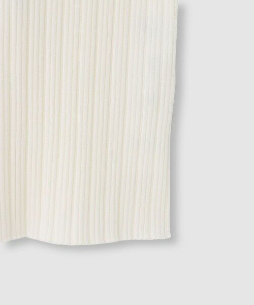 allureville / アルアバイル ニット・セーター | 【LOULOU WILLOUGHBY】ハーフチューブラーリブニット | 詳細4