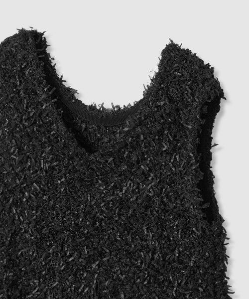 allureville / アルアバイル ニット・セーター | 【LOULOU WILLOUGHBY】リボンシャギープルオーバー | 詳細22