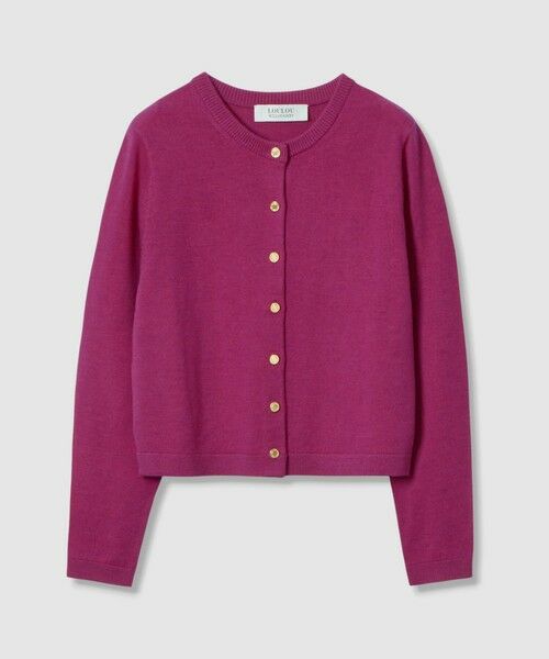 allureville / アルアバイル カーディガン・ボレロ | 【LOULOU WILLOUGHBY】メリノウールカラーカーディガン | 詳細10