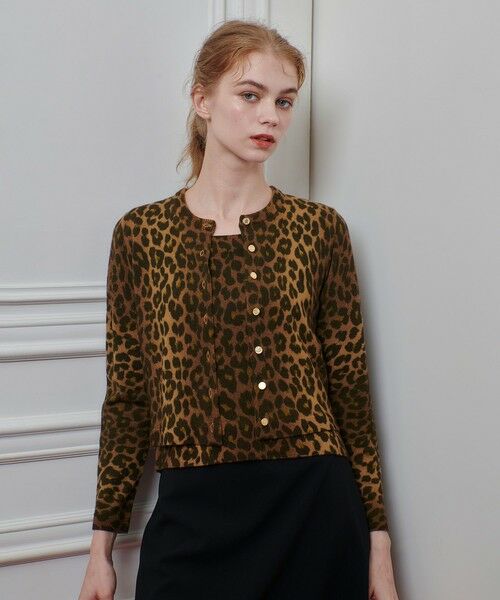 allureville / アルアバイル カーディガン・ボレロ | 【LOULOU WILLOUGHBY】メリノウールカラーカーディガン | 詳細15