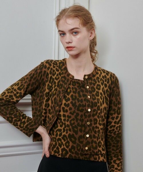 allureville / アルアバイル カーディガン・ボレロ | 【LOULOU WILLOUGHBY】メリノウールカラーカーディガン | 詳細17