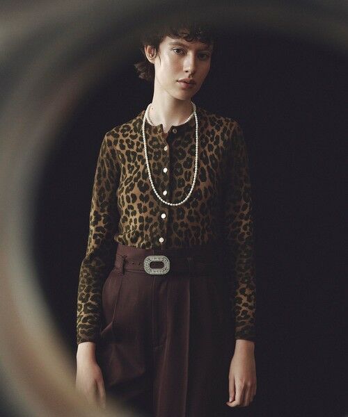 allureville / アルアバイル カーディガン・ボレロ | 【LOULOU WILLOUGHBY】メリノウールカラーカーディガン | 詳細13