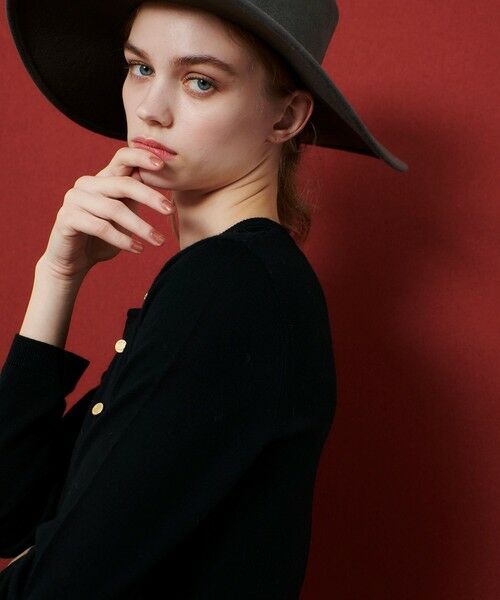 allureville / アルアバイル カーディガン・ボレロ | 【LOULOU WILLOUGHBY】メリノウールカラーカーディガン | 詳細25