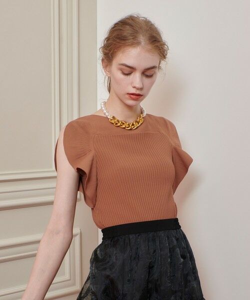 allureville / アルアバイル ニット・セーター | 【LOULOU WILLOUGHBY】スキャーラッププルオーバー | 詳細3