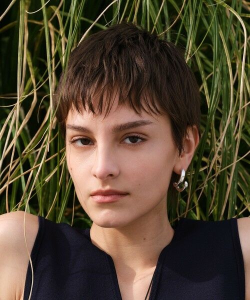 allureville / アルアバイル ピアス・イヤリング | 【PHILIPPE AUDIBERT(フィリップオーディベール)】 PAIGE EARRINGS SILVER | 詳細1