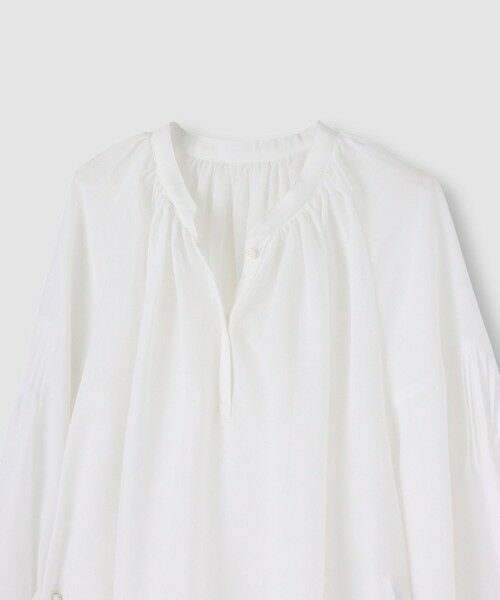allureville / アルアバイル シャツ・ブラウス | ソフトオーガンジーブラウス | 詳細7
