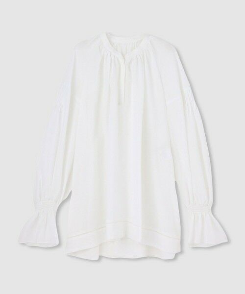 allureville / アルアバイル シャツ・ブラウス | ソフトオーガンジーブラウス | 詳細5