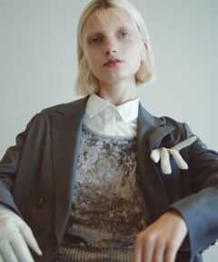 allureville / アルアバイル テーラードジャケット | トリアセサイロピークドラペルジャケット