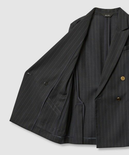 allureville / アルアバイル テーラードジャケット | トリアセサイロピークドラペルジャケット | 詳細12