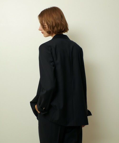 allureville / アルアバイル テーラードジャケット | トリアセサイロピークドラペルジャケット | 詳細17