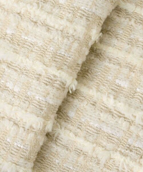 allureville / アルアバイル ノーカラージャケット | ジオリカツイードラウンドネックジャケット | 詳細9