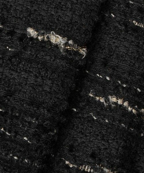 allureville / アルアバイル ノーカラージャケット | ジオリカツイードラウンドネックジャケット | 詳細23