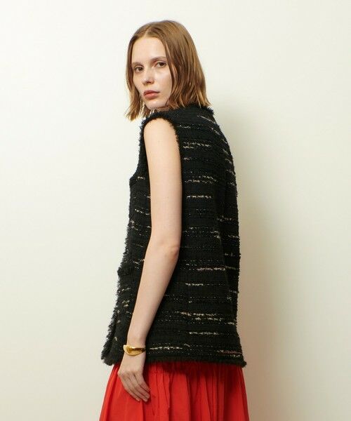 allureville / アルアバイル ベスト | ジオリカツィードフリンジジレ | 詳細16