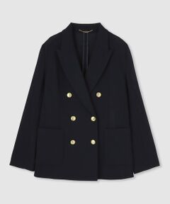 allureville / アルアバイル テーラードジャケット | レノクロスダブルブレストジャケット