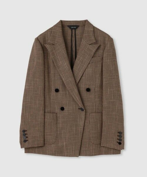 allureville / アルアバイル その他アウター | トリッカーカラミダブルジャケット | 詳細3