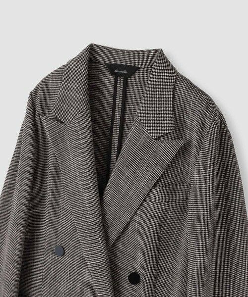 allureville / アルアバイル その他アウター | トリッカーカラミダブルジャケット | 詳細13