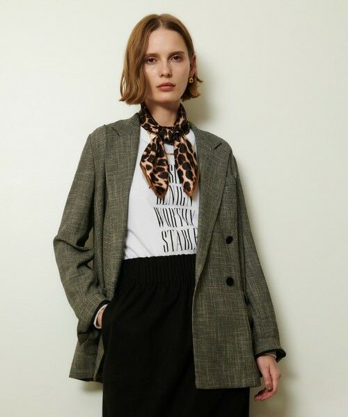 allureville / アルアバイル その他アウター | トリッカーカラミダブルジャケット | 詳細7