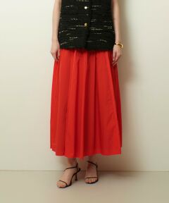 allureville / アルアバイル ミニ・ひざ丈スカート | ナイロンタフタシャーリングスカート