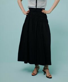 allureville / アルアバイル ミニ・ひざ丈スカート | ナイロンタフタシャーリングスカート