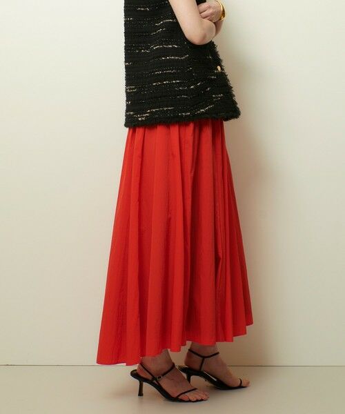 allureville / アルアバイル ミニ・ひざ丈スカート | ナイロンタフタシャーリングスカート | 詳細2