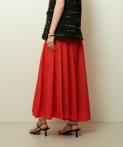 allureville / アルアバイル ミニ・ひざ丈スカート | ナイロンタフタシャーリングスカート | 詳細3