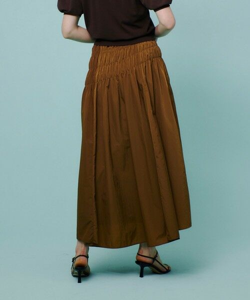 allureville / アルアバイル ミニ・ひざ丈スカート | ナイロンタフタシャーリングスカート | 詳細9