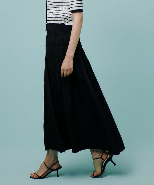 allureville / アルアバイル ミニ・ひざ丈スカート | ナイロンタフタシャーリングスカート | 詳細16